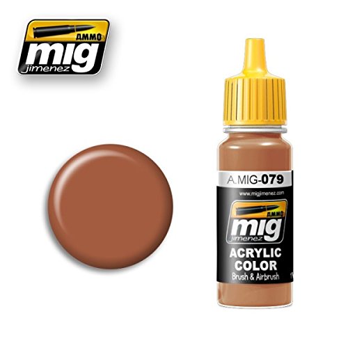 AMMO MIG-0079 Tonbraun Acrylfarben (17 ml), Mehrfarbig von Mig Jimenez