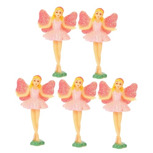 Alipis 5Er-Box Zubehör für Spieluhren Puppenornament Puppenfigur spielzeug für kinder kinderspielzeug Ballettpuppe Tanzende Mädchenpuppe Musikbox Dekorationen Puppe Puppe von Alipis