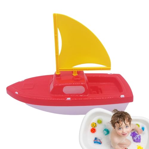 Aufquwk Spielzeugboot, Bootsspielzeug,Badespielzeug für Kinder | Schwimmende Yachtboote für die Badewanne, Poolspielzeug für Wasserspiele im Freien, Duschwassertisch-Pool-Strandspielzeug von Aufquwk