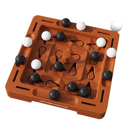 Baoblaze Schach, logisches Denkspiel, Puzzle, Spielzeug, Tischbrettspiel, logisches Brettspiel für 2 Spieler, 4–6 Jahre, Quadrat von Baoblaze