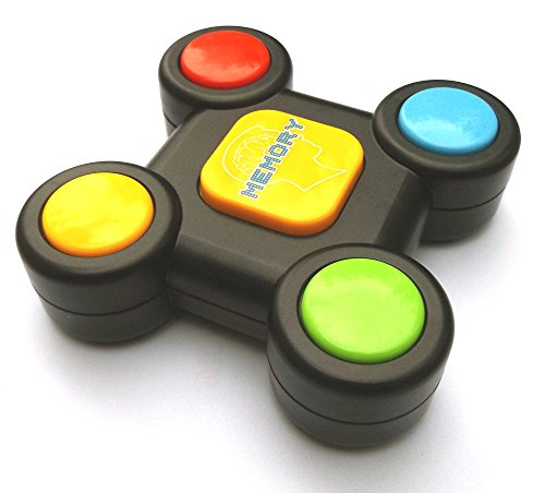 Brigamo Memory Buzzer mit Licht & Sound, Memory Lernspielzeug für Kleinkinder, Motorik Spielzeug von Brigamo