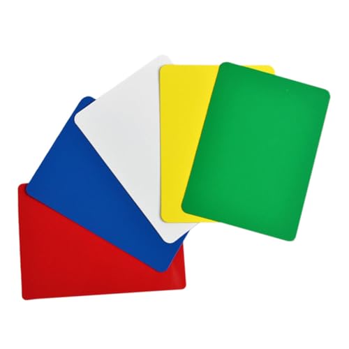 DIKACA Spielzubehör 5St Poker-Schnittkarten Kartenhalter farbige geschnittene Karte Gaming-Schreibtisch professionelles Pokerzubehör Karten geschnittene Karten Kartenspielen Werkzeug von DIKACA
