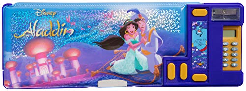 Disney Aladdin Federmäppchen, Kinder Stift Etui Organizer Große Kapazität, Schreibwaren Multi Storage Design mit Aladdin und Jasmin, Coole Sachen für Mädchen und Jungen von Disney