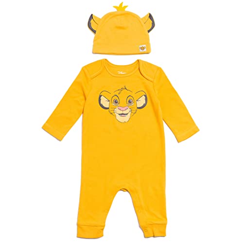 Disney König der Löwen Simba Baby Cosplay Overall und Mütze Set [Colortag1] 18 Monate von Disney