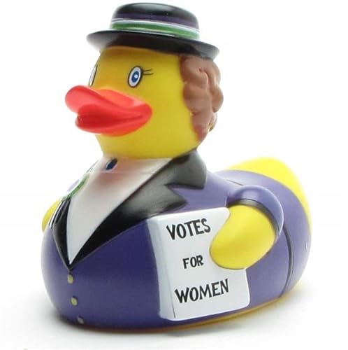 Suffragetten Badeente I Quietscheente I Historie I Politik I Geschichte von Duckshop