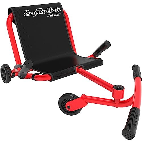 EzyRoller Classic Kinderfahrzeug Dreirad Sitz Spielzeug, Farbe: rot von Ezyroller