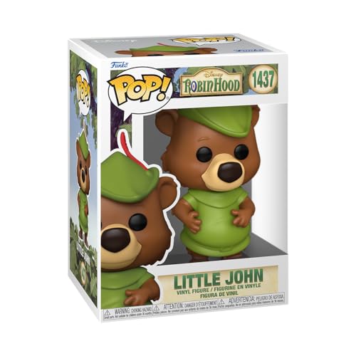 Funko Pop! Disney: Robin Hood - Little Jon - Vinyl-Sammelfigur - Geschenkidee - Offizielle Handelswaren - Spielzeug Für Kinder und Erwachsene - Movies Fans - Modellfigur Für Sammler und Display von Funko