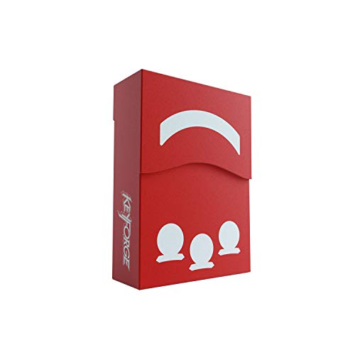 GAMEGEN!C GGS25001 KeyForge Aries Deck Box Red, Rot von Gamegenic