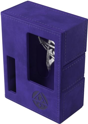 Gamegenic, Arkham Horror Investigator Deck Tome Mystic - Purple von Gamegenic