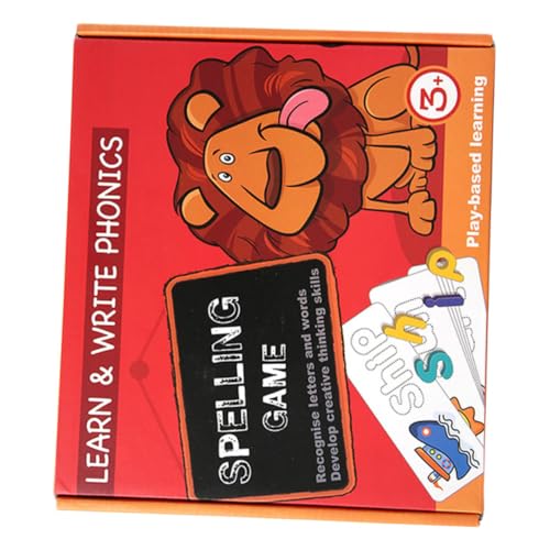 Gogogmee 1 Set Wort Rechtschreib Übungs Lernkarte Für Kinder Lernspielzeug Frühes Lernen Karten Spielzeug Für Kinder Multiplikations Flash Karte Kognitives Spielzeug Zählen Von von Gogogmee