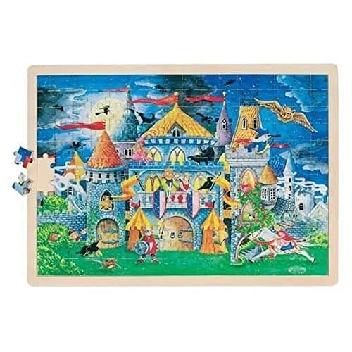 Goki 57949 Holz Puzzle Märchenstunde 192-teilig von goki