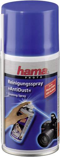 Hama 00005800 Anti Dust Druckluftspray brennbar 250ml von Hama