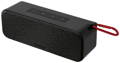 Hama PowerBrick 2.0 Bluetooth® Lautsprecher AUX, Freisprechfunktion, inkl. Halterung, spritzwasserg von Hama