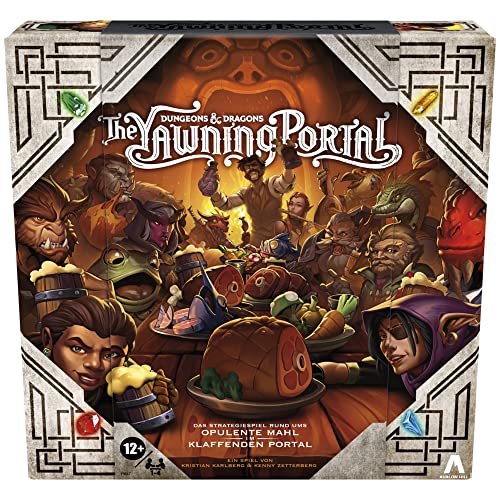 Dungeons & Dragons: The Yawning Portal, Das Klaffende Portal, D&D Strategie Brettspiel für 1-4 Spieler, Ab 12 Jahren, Deutsche Version von Hasbro Gaming
