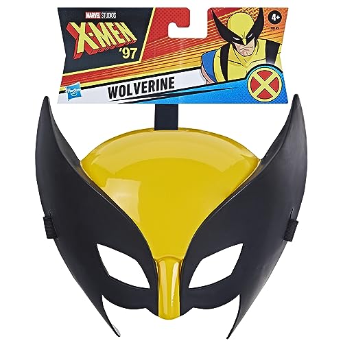 Marvel X-Men Wolverine Rollenspielmaske, Superhelden-Maske, Rollenspielzeug, für Jungs ab 5, Superhelden-Kostüm von Marvel
