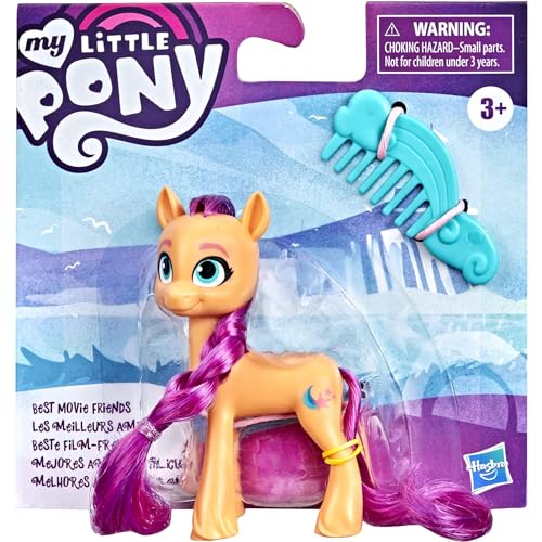 My Little Pony Best Movie Friends - bewegliche bewegliche Figuren mit Zubehör - (Sunny Starscout) von Hasbro