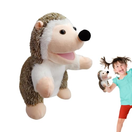 Hobngmuc Puppenspielzeug für Kleinkinder, Tierhandpuppen,Kinderhandpuppen Plüschtiere - Verbessern Sie die Eltern-Kind-Interaktion. Handpuppenspielzeug für Kinder im Alter von 1–3 Jahren von Hobngmuc