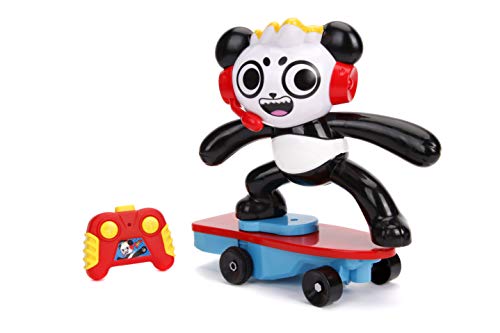 Jada Toys Ryans World 253194001 RC Skateboard Stunt Panda, Mehrfarbig von Jada Toys