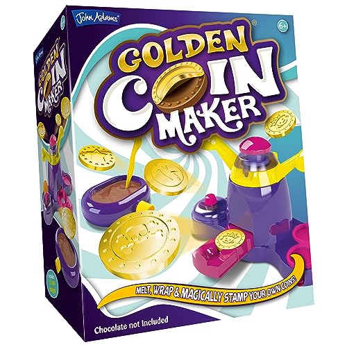 John Adams , Golden Coin Maker: Melt, wrap and Magically Stamp Your own Coins!, Food Craft, Ages 6+ von John Adams