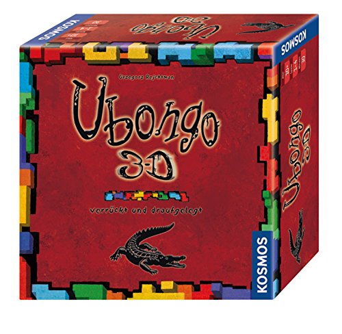 Kosmos 690847 Ubongo 3D Brettspiel, Wildes Legespiel für 3D-Knobelexperten, Brettspiel, Dreidimensionales Legespiel ab 10 Jahren, fördert logisches Denkvermögen von KOSMOS