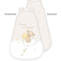 Herding 3385232235 - babybest® Babyschlafsack, Kleiner Schutzengel, Baumwolle, weiß/beige, 70x45cm von Klaus Herding GmbH