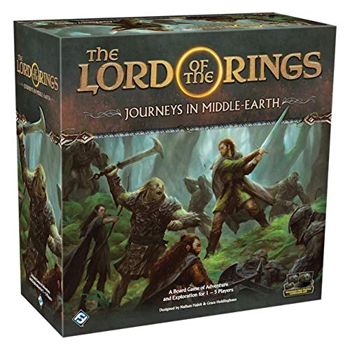 Fantasy Flight Games , Lord of the Rings: Journeys in Middle-Earth , Board Game , Ages 14+ , 1-5 Players , 60-120 Minute Playing Time von Fantasy Flight Games