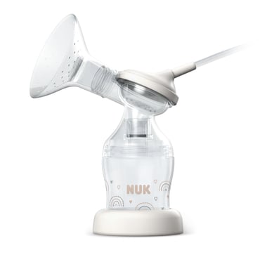 NUK Erweiterungsset für elektrische Milchpumpe Soft & Easy inkl. Babyflasche Perfect Match 150 ml von NUK