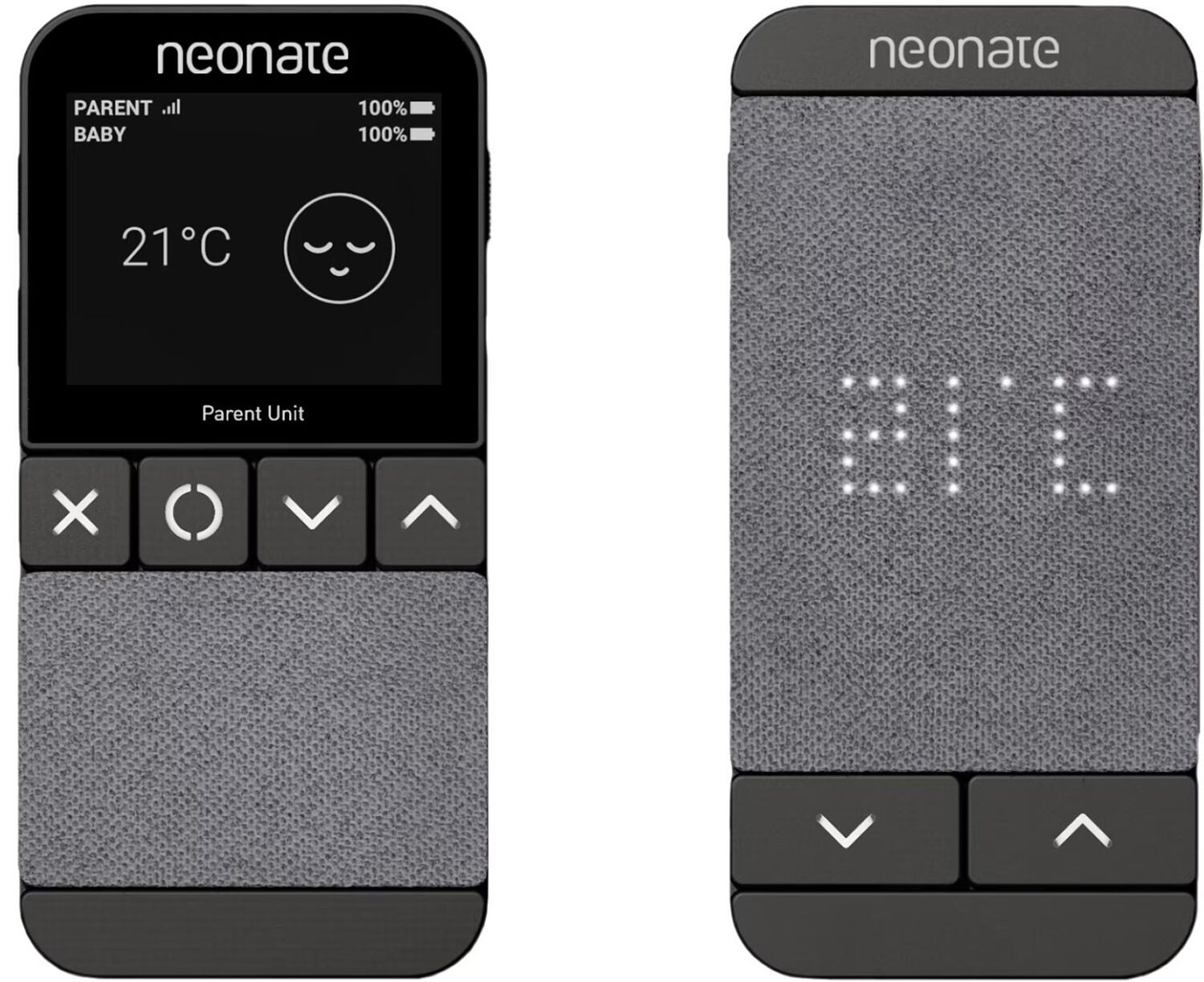 Neonate N65 Audio Babyphone, Dark Grey von Neonate