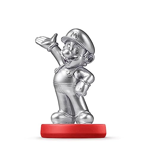 Amiibo - Super Mario Collection Figur: Silver Mario von Nintendo