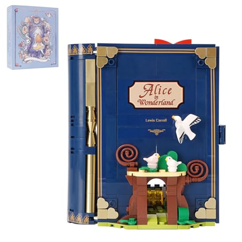 Oichy Baustein Sets 3 in 1 Märchenbuch Building Blocks Micro Konstruktionsspielzeug als Mini-Feenwelt-Geschenke für Kinder Teenager Erwachsene (655 Stück) von Oichy