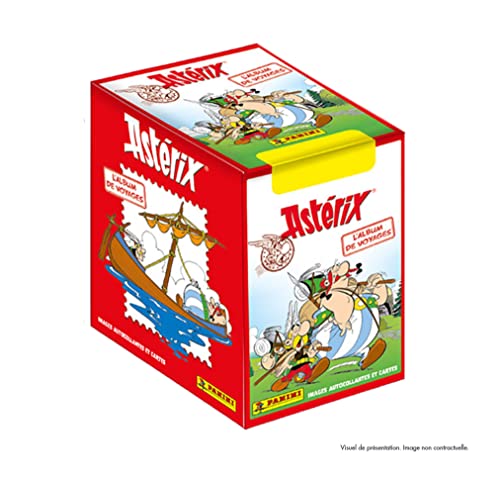 Panini Astrix Set mit 36 Hüllen, Sticker und Karten, Motiv: Album de Voyages von Panini