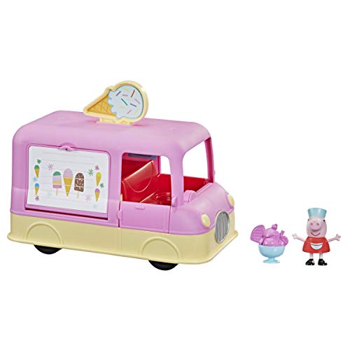 Peppa Pig Peppa’s Adventures Peppa’s Ice Cream Van Vehicle Pre-school Toy, Speech and Sounds, Ages 3 and Up von Peppa Pig