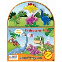 Dino-Freunde, Spielbuch + 4 Spielfiguren + ausklappbare Spielmatte von Phidal Publishing
