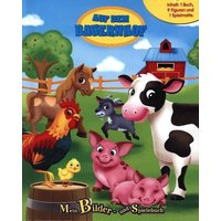 Auf dem Bauernhof, Spielbuch + 8-10 Spielfiguren + Spielmatte von Phidal Publishing