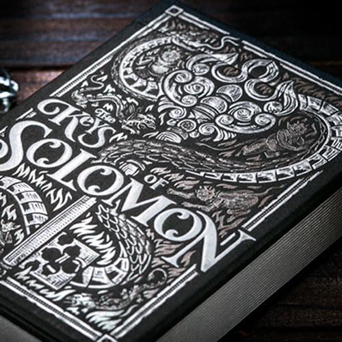 SOLOMAGIA The Keys of Solomon: Silver Spirituum Playing Cards by Riffle Shuffle von SOLOMAGIA