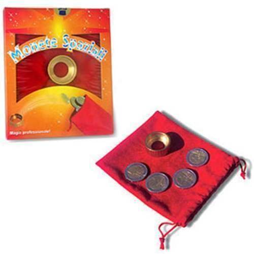Space Coin Deluxe - 2 Euro - Magie mit Tuch - Zaubertricks und Magie von SOLOMAGIA