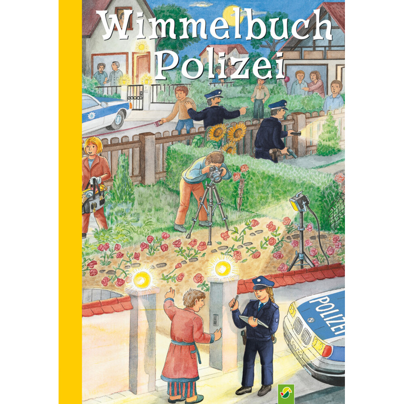 Wimmelbuch Polizei für Kinder ab 3 Jahren von Schwager & Steinlein