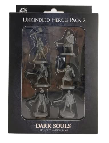 Steamforged SFDS-RPG007 Dark Souls RPG Mini – Unkindled Heroes Pack 2, Gemischt von Steamforged Games