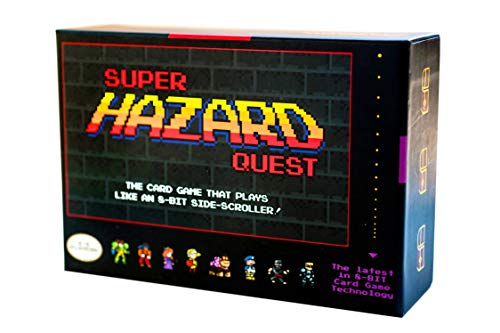 Super Hazard Quest - Das Brettspiel wird wie ein Retro-Pixel-Videospiel gespielt. von Super Hazard Quest