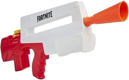 Nerf Super Soaker Fortnite Burst AR Wasserblaster – Pump-Action Wasser-Attacke für Outdoor-Spiele – Für Kinder, Jugendliche, Erwachsene von NERF