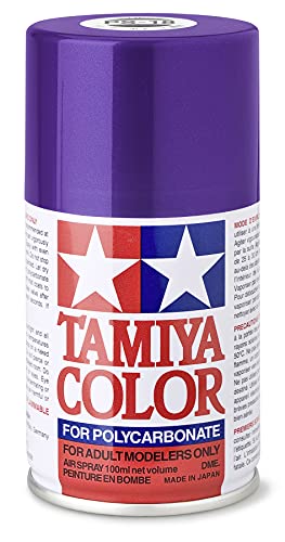 TAMIYA 86018 PS-18 Polycarbonat 100ml-Sprühfarbe für Plastikmodellbau, Bastelzubehör, Sprühfarben für den Modellbau, violett metallic, 100 ml (1er Pack) von TAMIYA