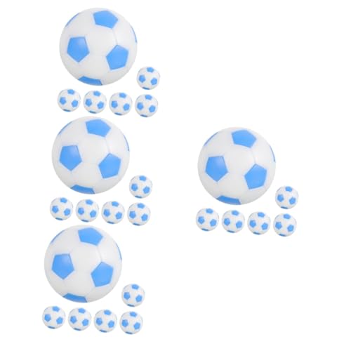 TOYANDONA 24 STK Mini-fußball Fußbälle Zubehör Für Tischfußball Zubehör Für Kickerspiele Tischfußballspielbälle Tischfußball-ersatz Auswechselbare Kickerbälle Plastik Tischtennis Ersetzen von TOYANDONA