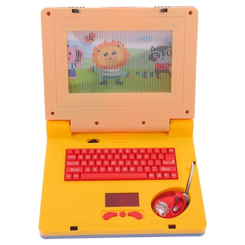 UPKOCH Lern-Laptop-Spielzeug Für Kleinkinder Lerncomputer LCD-Bildschirm Rollencomputer Mit Intelligenten Stufen Für Kinder Ab 6 Monaten von UPKOCH
