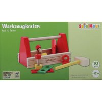 SpielMaus Holz Werkzeugkasten, 10-teilig von VEDES Großhandel GmbH - Ware