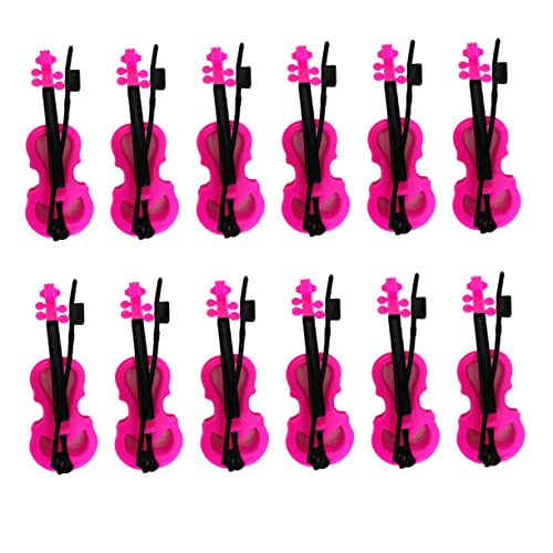 Vaguelly 12 Stück Mini Geige Miniatur Geigenmodelle Mini Geige Puppenhaus Geigenmodell Miniatur Geige Spielzeug Puppenhaus Geige Spielzeug Geigenmodell Spielzeug Mini von Vaguelly