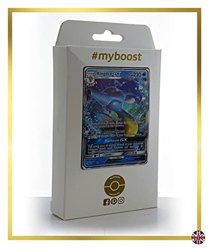Kingdra-GX (Hyporoi-GX) 18/70 - #myboost X Sun & Moon 7.5 Dragon Majesty - Coffret de 10 Cartes Pokémon Aglaises von my-booster