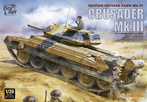 Border Model BT012 - 1:35 Crusader Mk.III British Cruiser Tank Mk. VI - Neu von ボーダーモデル(BORDER MODEL)