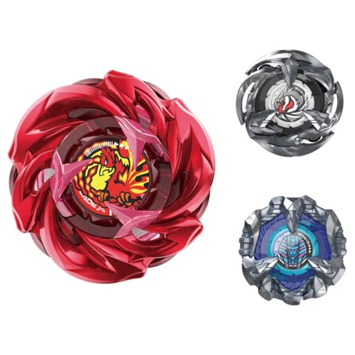 Takara TOMY Beyblade X UX-07 Phoenix Ladder Deck Set - Rot - Metall - Anime - Spinnender Kampf-Ober - Kind von タカラトミー(TAKARA TOMY)