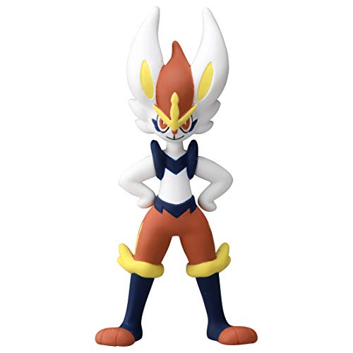 Takaratomy Pokemon Monster Collection Moncolle MS-35 Cinderace Aceburn Figure Figure von タカラトミー(TAKARA TOMY)