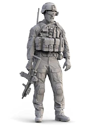 120 mm 1/16 Afghanistan US Commando Soldat Harzmodellbausatz unbemalt und unmontiert Miniaturen Bausatz //Az-419 Ahowse von 通用